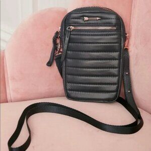 Stella & Dot Crush It Crossbody Bag Black Purse